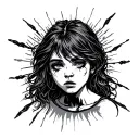 depressed optimism tattoo design idea