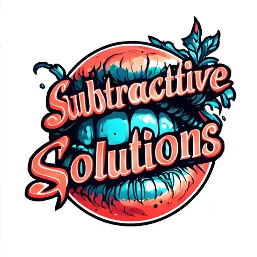 "Subtractive Solutions" "Subtractive Solutions" Shop Logo tattoo design idea