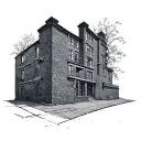 Brick Walls tattoo design idea