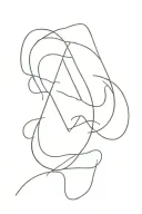 number 3 tattoo design idea