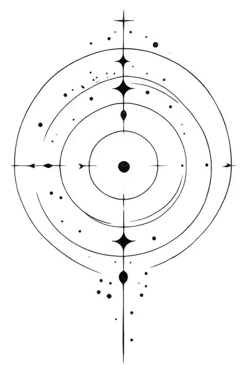 Acotar Feyres moon phases tattoo design idea