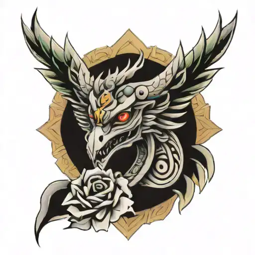kukulkan tattoo design idea