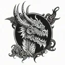 kukulkan tattoo design idea