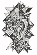 self made entirely tattoo design idea