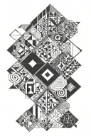 self made entirely tattoo design idea