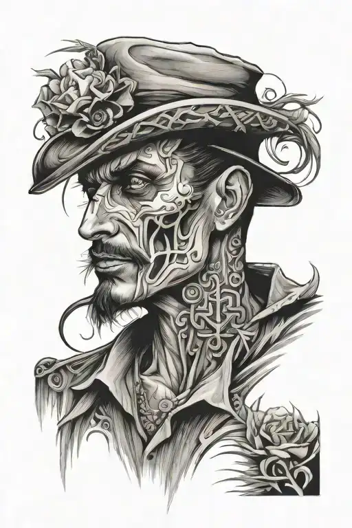Dead Man Walking tattoo design idea
