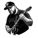 Luke Combs tattoo design idea