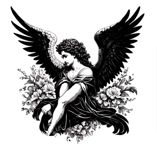 San Miguel Arcángel tattoo design idea