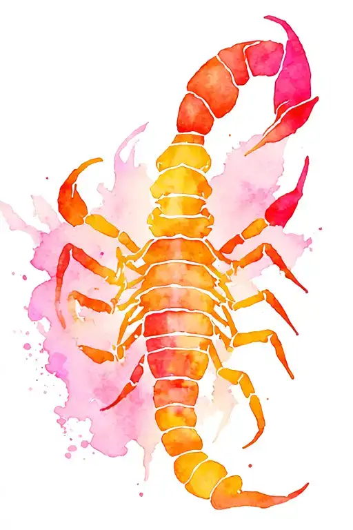 scorpio virgo leo tattoo design idea