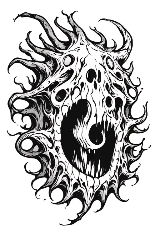 Azathoth tattoo design idea