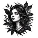 Solitude tattoo design idea