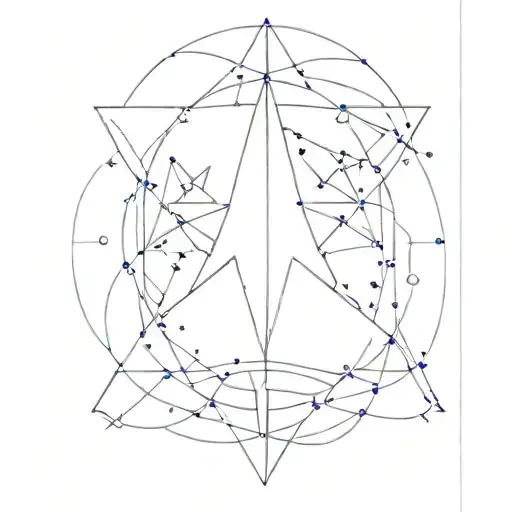 supernova tattoo design idea