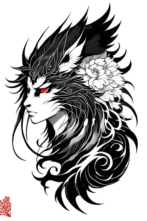 Amaterasu tattoo design idea