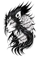 Amaterasu tattoo design idea