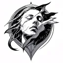 Euclid Sleep Token tattoo design idea