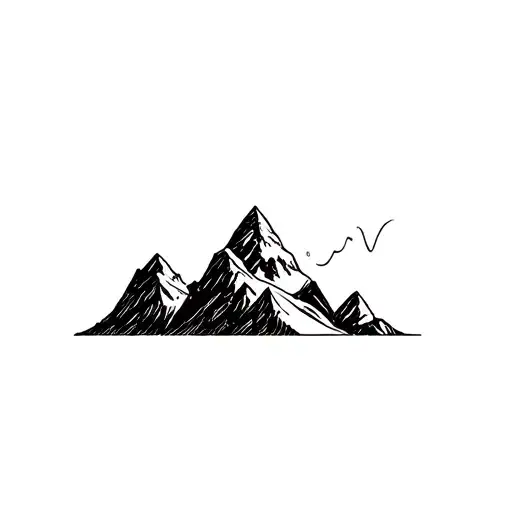 Matterhorn tattoo design idea