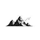 Matterhorn tattoo design idea