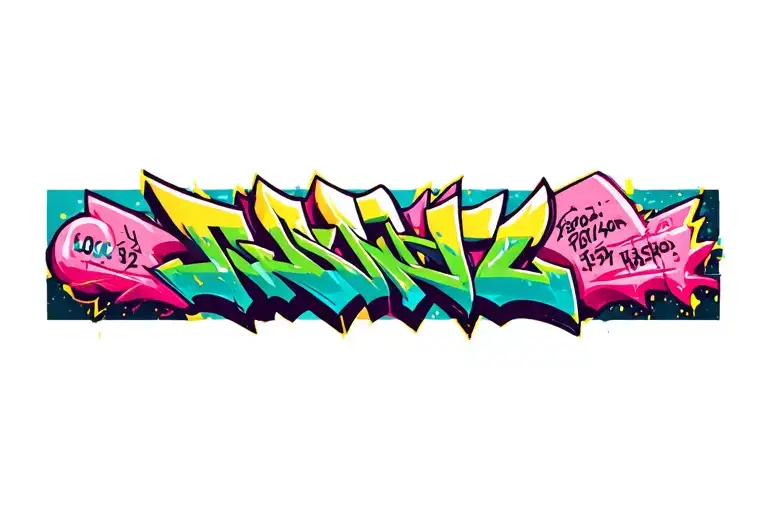 Coordinates tattoo design idea