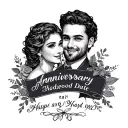 Anniversary Date tattoo design idea