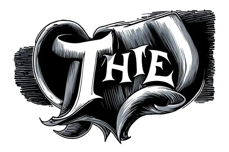 "THE" ring finger tattoo design idea