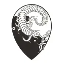 scorpio tattoo design idea