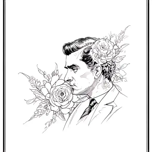 great gatsby tattoo design idea