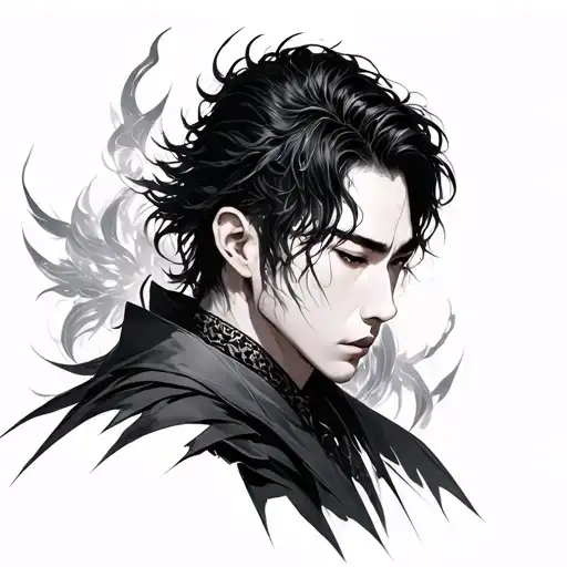 Solo leveling sung jin tattoo design idea