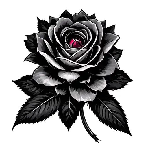 Garnet tattoo design idea