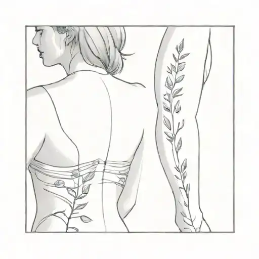 spinal tattoo tattoo design idea
