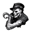 Risk Taker tattoo design idea