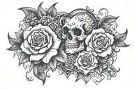 He loved me at my darkest tattoo design idea