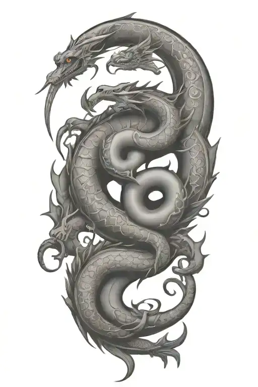 aum, music, dragon, novelist, buddhist tattoo design idea