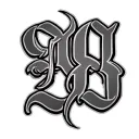 98 in old English font with shading tattoo design idea