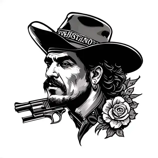 Chicano Gangster tattoo design idea