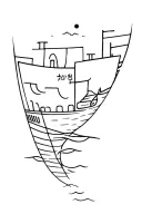 japanese style noahs ark themed tattoo tattoo design idea