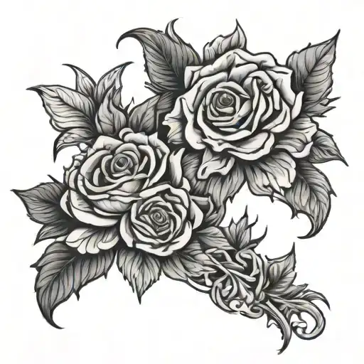 tattoo for two sisters tattoo design idea