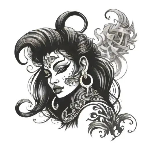 I want a tattoo which is so exclusive and tell who im. I believe in love, God Siva, im creative, love to dance, sing, re tattoo design idea