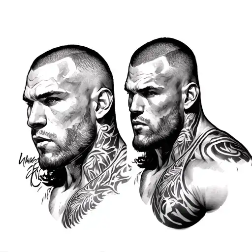 Randy Orton tattoo design idea