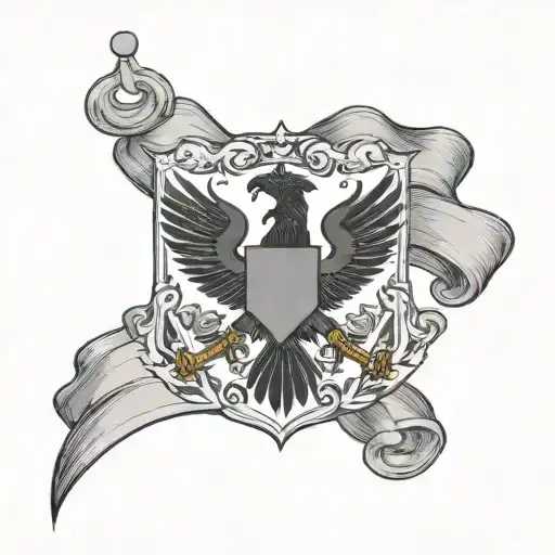 Haitian flag tattoo design idea