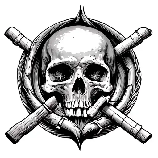 recovery sobriety cocaine tattoo design idea