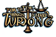 "FOR THE THINGS I DID WRONG" a set of scales symbolizing justice tattoo design idea