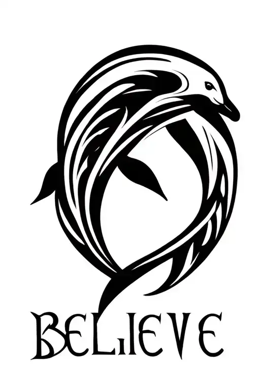 Dolphin Infinity 36+ Infinity Dolphin Tattoo Ideas in 2026 - BlackInk AI