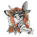 one direction tattoo design idea