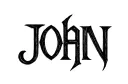 "JOHN" tattoo design idea