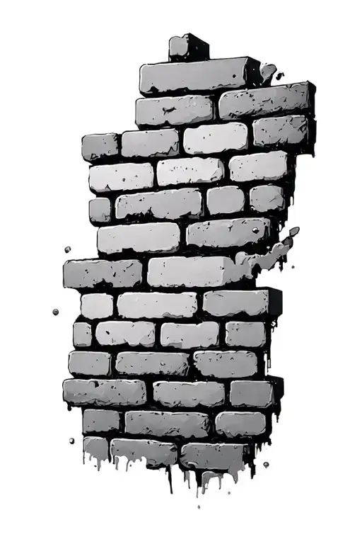 the wall pink floyd bricks meddle tattoo design idea