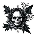 Aroace tattoo design idea