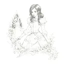 Alice madness returns dark tattoo tattoo design idea