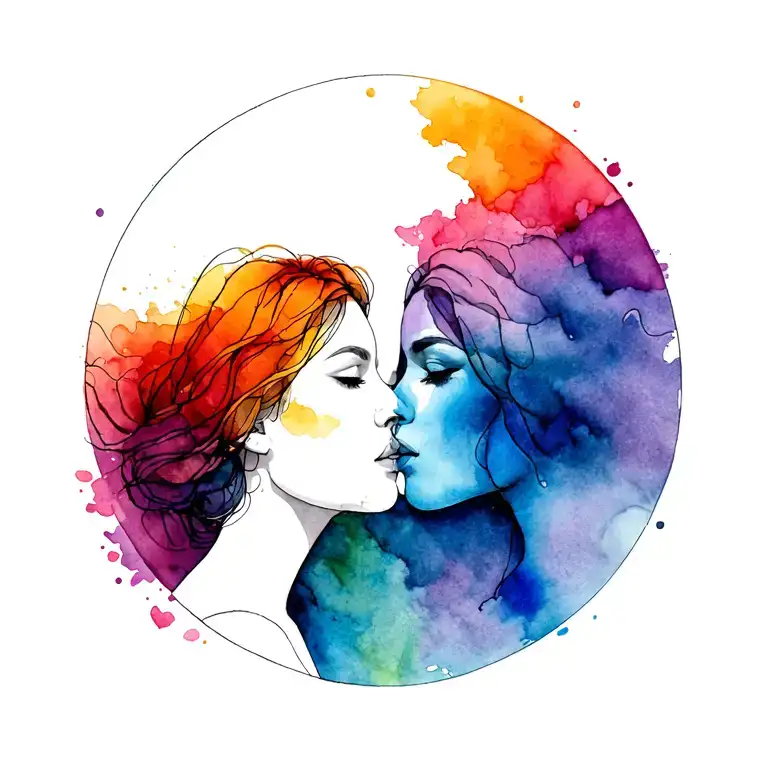 equality, women, social justice,.LGBT,  love, spiritual  tattoo design idea