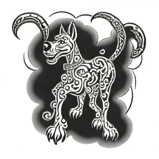 Scooby script tattoo tattoo design idea