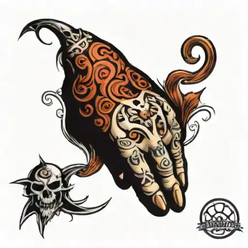 2004 on the knuckles tattoo design idea